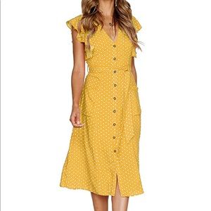 Cute Vintage Polka Dot Dress